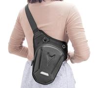 Pochette De Jambe Moto - Banane Ajustable - Sac De Jambe Moto Porte-Téléphone,pour Randonnée Camping Pêche Escalade Courses Sports D'Aventure Travail Cavaliers Quotidiens Cyclistes