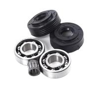 pochette de joints spi d'étanchéité à lèvre Kit de joints d'huile pour roulement à aiguilles vilebrequin, adapté aux roulements et tronçonneuses 340, 345 350