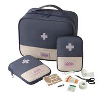 Pochette de kit de survie - Sac compact de premiers secours, rangement de matériel d'urgence de base, organisateur de fournitures de camping portable | Randonnée Voyage Aventure en plein air Équipemen