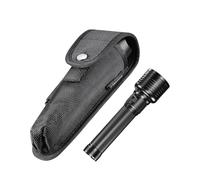 Pochette de lampe de poche pour ceinture - Support LED extérieur, sac de transport robuste, étui de rangement étanche | Housse de protection en nylon, sangle sécurisée, design randonnée, camping