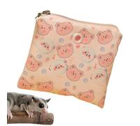 Pochette de Liaison pour Sugar Glider - Poche De Transport pour Petits Animaux - Accessoires de Transport Anti-Morsures pour Hamster Chinchilla et Écureuil
