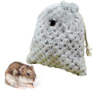 Pochette de Liaison Sugar Glider - Sac à Main de Voyage nid en Coton pour Hamster | Sac de Transport Portable avec Cordon de Serrage et évent pour Petits Animaux écureuils