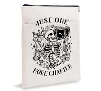 Pochette de livre, cadeau pour les amateurs de livres, pochette de livre de lecture, couvertures de livre, pochettes de livre, couvertures de livre, couvertures de livre broché, Just One More Chapter