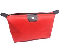 Pochette de maquillage Trousse de maquillage imperméable Sac léger Sac de voyage pour dames Pochette environ 165 u0026 fois; 125 u0026 fois; 70 mm rougeOpération facile