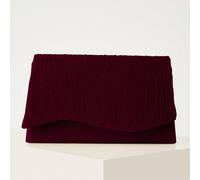 Pochette de mode plissée élégante et légère, un sac de soirée/fête glamour et charmant, parfait pour les filles de fête, les mariées et les dames. Comprend des fentes de carte et des compartiments cac