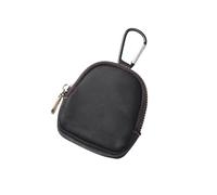 Pochette de Monnaie en Cuir PU Compact avec rétro Zipper Design pour écouteurs et Accessoires de Stockage