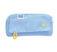 Pochette de papeterie - Porte-pinceaux cosmétiques, organisateur de fournitures artistiques, fermeture éclair renforcée, grand espace de rangement pour stylos, appareil d'étude portable, construction