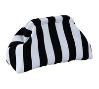 Pochette de plage pour femme, pochette pour femme en bloc | pochette pour femme , pochette tricotée avec fermeture à baiser tressée décontractée pour plage, dîner, m, White And Black,