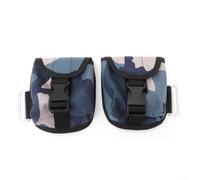 Pochette de poids de 2 kg pour garniture et ballast, poche de poids de plongée en nylon avec boucle à dégagement rapide, s'adapte à la ceinture de réservoir (bleu)