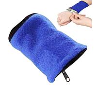 Pochette de poignet, poche à fermeture éclair unisexe pour clés - Poche de poignet résistante à la transpiration pour la marche, l'escalade, le cyclisme, la course, la randonnée, la course à pied, la