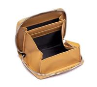 Pochette de Porte-Monnaie Porte-Monnaie Compact Unisexe antivol en Cuir avec Fermeture éclair pour Homme Cuir(Colour 5)