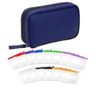 Pochette De Pour Pilules Support Hebdomadaire Étanche Contenant 14 Sachets