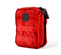 Pochette de Premiers Secours Trousse de Premiers Soins Sac Médical d'urgence pour Le Camping en Milieu de Travail(Red)