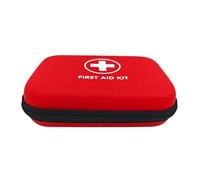 Pochette De Premiers Soins - Trousse À Médicaments Imperméable 17cm, Organisateur Carré Portable pour Voyage, Maison & Randonnée, Étui Vide avec Pilules, Suppléments, Maquillage, Bijoux |