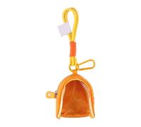 Pochette de présentation de badges avec fenêtre transparente, organisateur de rangement en tissu Oxford et sangle à clip pour le transport quotidien, pochette de présentation de badges, rangement clip