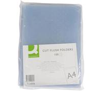 Pochette De Présentation - Q-Connect - Kf14844 - Lot De 100 - A4 - Transparent - Incolore