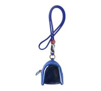 Pochette de présentation transparente pour badges avec corps en tissu Oxford, organisateur de rangement et sangle à clip pour le transport quotidien et la commande de Pochette de présentation de