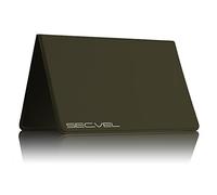 Pochette de protection brevetée pour 6 cartes | RFID NFC et bloqueur de champ magnétique | Protection de carte et organisateur pour cartes de crédit, cartes de débit, cartes d'identité | 100% protection des données vérifiée par CTC/advanced (membre du groupe RW TÜV) | Espresso