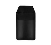 Pochette de Protection en Cuir for stylos, Organiseur Fait à la Main for Crayons, Blouses de Laboratoire, Chemises, Notes, école, Bureau, hôpital(Black)