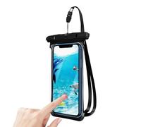 Pochette de protection étanche pour téléphone portable - Coque flottante transparente | Sac étanche pour la plage, la plongée, le kayak, les voyages, la natation, les sports de plein air, les