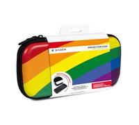 Pochette de protection large pour Nintendo Switch™. Design "Arc-en-ciel