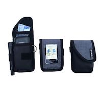 Pochette de Protection pour FREESTYLE LIBRE Modèle SMART'ACCESS MABOX - Noir/Gris