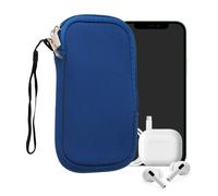 kwmobile Housse Universelle Smartphone - Pochette de Protection 15,2 x 8,3 cm pour téléphone Portable M - 5,5" en néoprène Bleu