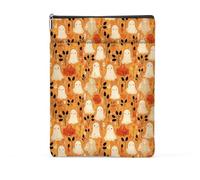 Pochette de protection rétro pour livre de poche pour Halloween, Thanksgiving, motif fantôme mignon, cadeau pour les amateurs de livres, pour femmes, lectrices, nièce, accessoires de livre, cadeaux