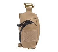 Pochette de randonnée en Plein air HaloVerde conçue comme Une Pochette à bandoulière pour Sac à Dos avec Ajustement Universel pour Le côté Gauche ou Droit, Un Organisateur Compact (Kaki)