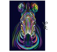 RNK Classeur à dessin Neon 45365 fluo format A2 44 x 62 cm avec fermeture noire