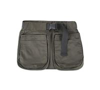 Pochette de rangement à fermeture éclair pour outils avec sangle réglable, portable, multi-poches, activités de plein air, camping, vert militaire