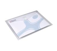 Rexel 2101660 Pack de 5 Chemises à Pression Paysage A4 Transparent Single