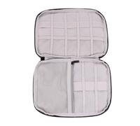Pochette de Rangement Anti-plis pour Bracelet de Montre Portable | Nylon et Mousse, Résistante aux Éclaboussures L’usure, pour Maison et Voyage, Noire