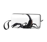 Pochette de rangement compacte avec imprimé scorpion, sac de transport minimaliste, grande capacité pour le transport de protection