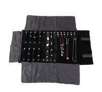 Pochette de rangement de bijoux, boucles d'oreilles de sac de rangement de bijoux multifonctionnel, collier, porte-organisateur de bracelet, rouleau d'organisateur de bijoux de voyage, sacs de rangeme