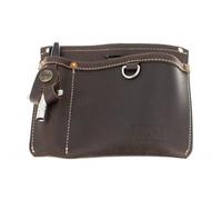 Pochette De Rangement En Cuir - Marron