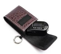 Pochette de Rangement en Cuir Marron, Portable, Protectrice