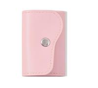 Pochette de rangement en cuir synthétique avec 20 fentes pour technicien - Mécanisme de fermeture à clipser - Porte-mèches tendance et portable - Étui élégant pour perceuse à ongles