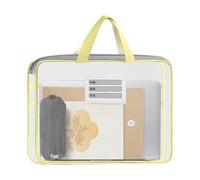 Pochette de rangement en filet Rangement en mesh à zip avec poignée