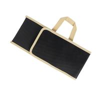 Pochette de Rangement en Tissu Oxford à Outils de Camping Extérieur | Porte-clou de Sol, Noir, Poignée Portable, Facile à Utiliser, pour Organiser Équipement et Outils