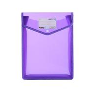 Pochette De Rangement Étanche En S",Grande Capacité,Durable,Classeur A5,"Enveloppe - Type Purple