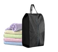 Pochette de rangement étanche pour chaussures, grand sac de rangement portable pour chaussons, baskets, chaussures de golf, vêtements, Noir , Refer to description, Unisexe