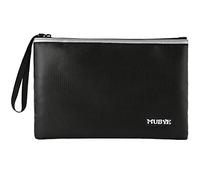 Pochette de rangement ignifuge et étanche à fermeture éclair avec bande réfléchissante, pochette de rangement ignifuge et imperméable pour documents importants, fichiers, espèces, bijoux, passeport
