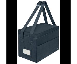 Pochette de rangement Leitz 67240089 rectangulaire tissu gris 355x235x200mm pour bureau et classement