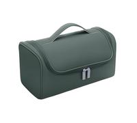 Pochette de rangement multi-poches avec fermeture éclair pour coiffeur Dyson/Shark Airwrap Flexstyle complet, Vert, 12.4x5.51x6.5inch, Minimaliste