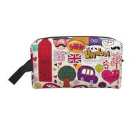 Pochette de rangement Oxford 600D pour journal scolaire en anglais, grand sac de voyage portable pour articles de toilette et articles du quotidien