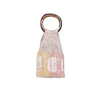 Pochette de rangement pailletée à main avec base renforcée pour sécuriser les articles fragiles pendant le voyage Pochette de rangement pour strass, C, Taille unique