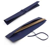 Pochette de rangement portable étanche pour baguettes de batterie pour garantir que les instruments de percussion restent en excellent état (bleu)