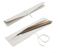 Pochette de rangement portable étanche pour baguettes de batterie pour garantir que les instruments de percussion restent en excellent état (blanc)
