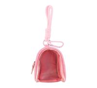 Pochette de rangement pour badges avec fenêtre transparente, corps de rangement en tissu Oxford et sangle à clip pour le transport quotidien des essentiels, pochette de présentation de badges, petit